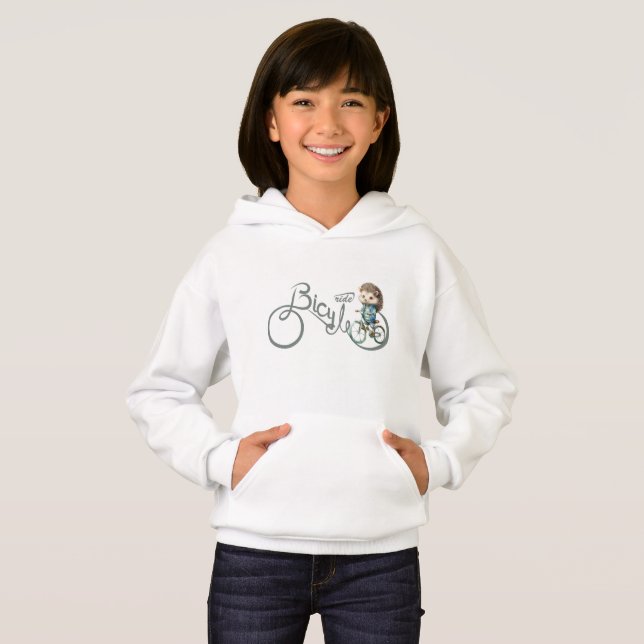 Igel, Cartoon Hoodie (Vorne ganz)