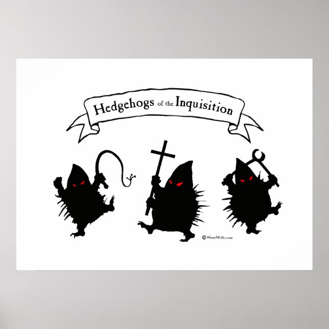 Igel der Inquisition Poster (Vorne)
