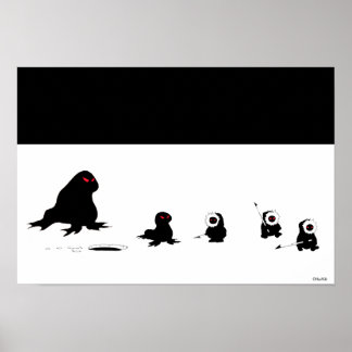 Igel des hohen Nordens. Oder...versagt Jagd auf Si Poster