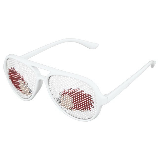 Igel Design Partybrille (Schrägansicht)