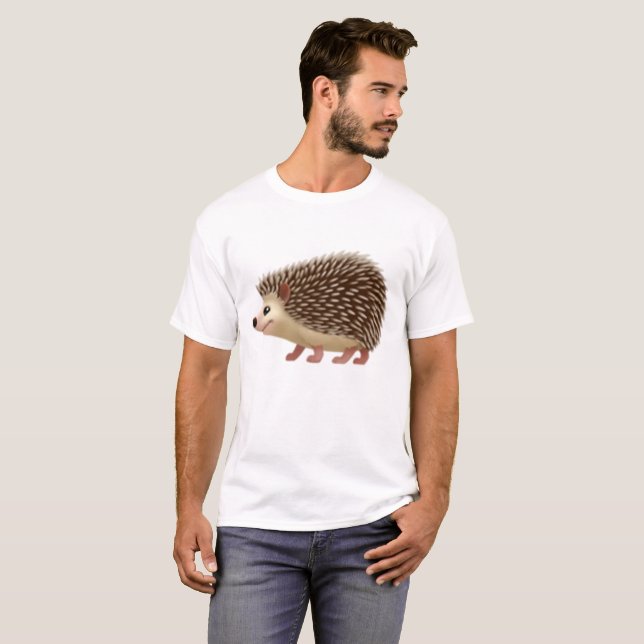 Igel - Emoji T-Shirt (Vorne ganz)