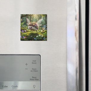 Igel Feen Whimsical Fantasy Magnet