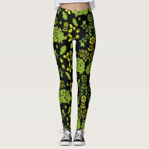 Igel Folk Art Leggings