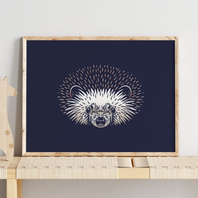 Igel | Forest Animal Igel Wall Print Poster (Von Creator hochgeladen)