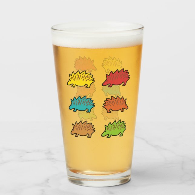 Igel Glas (Vorne (Gefüllt))