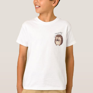 Igel Harmonika Musikalische Melodie Kinder T-Shirt