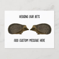 Igel heiraten - Funny Igel Hochzeit