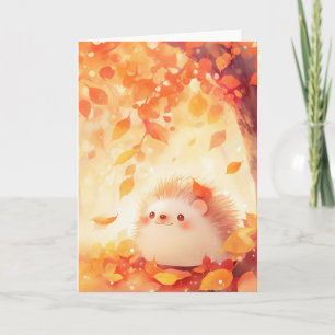 Igel-Herbst-Rückzug Karte