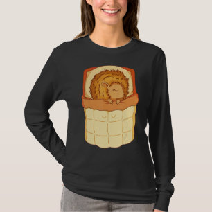 Igel Igel Nickerchen Schlafen Schlafen Pajama Nach T-Shirt