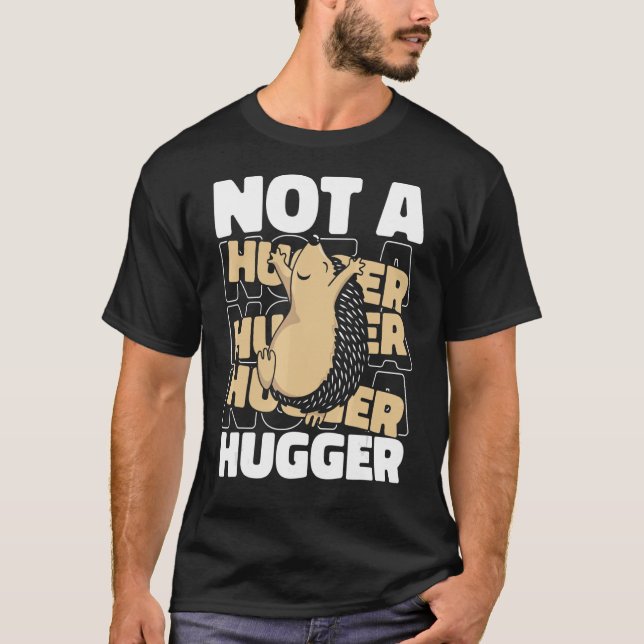 Igel Igels Prickly Hoglet Hugger T-Shirt (Vorderseite)
