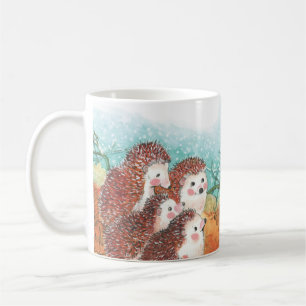 Igel Illustration Kaffeetasse