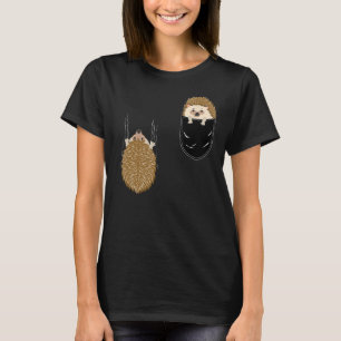 Igel in einer Tasche - Tier Whisperer Nature Lov T-Shirt