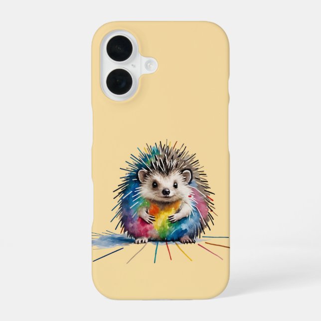 Igel iPhone 16 Hülle (Rückseite)