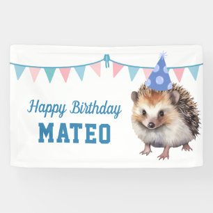 Igel-Kids-Blumenfeier Banner