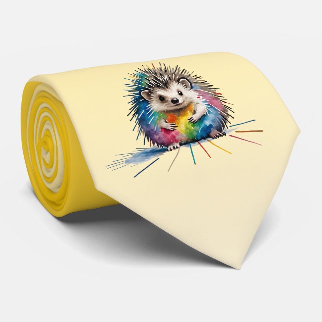 Igel Krawatte (Gerollt)