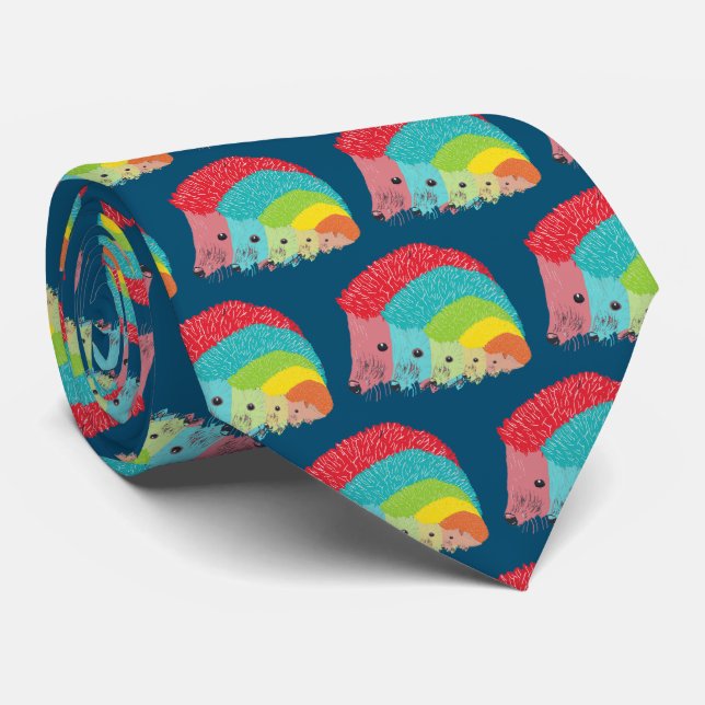 Igel Krawatte (Gerollt)