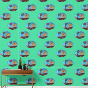 Igel Kunst von Kindern Tapete