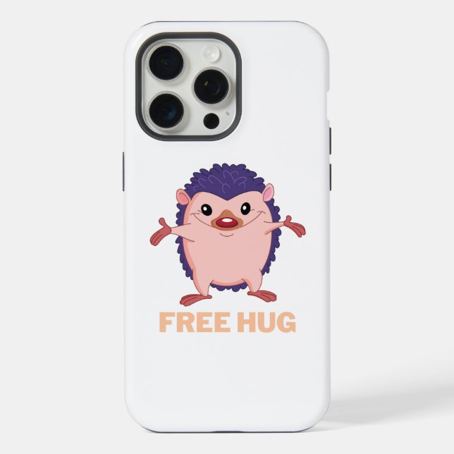 Igel Kuschelangebot iPhone Hülle (Rückseite)