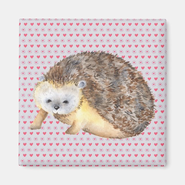 Igel Liebe Magnet (Vorne)