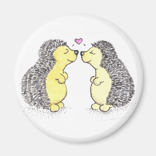 Igel Liebe Magnet (Vorne)