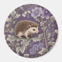 Igel Lila William Morris Inspiriert Floral