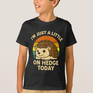 Igel Lustiger Tierwitz Ich Bin Nur Ein Kleiner Auf T-Shirt