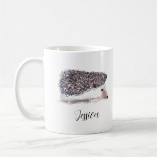 Igel Malerei Wasserfarbe Tier Kaffeetasse