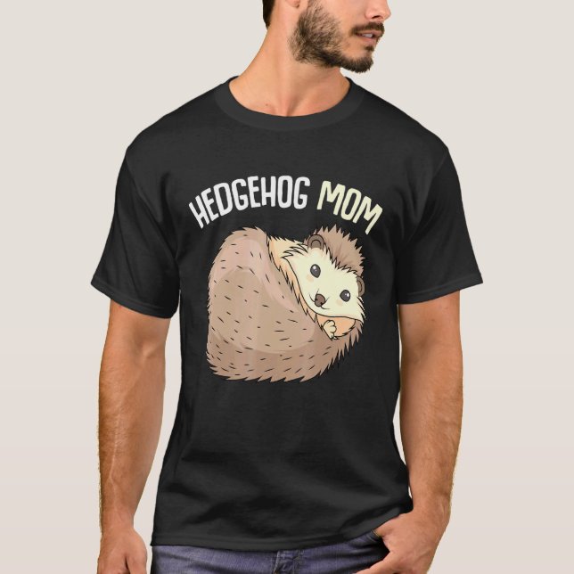 Igel Mama Girls T-Shirt (Vorderseite)