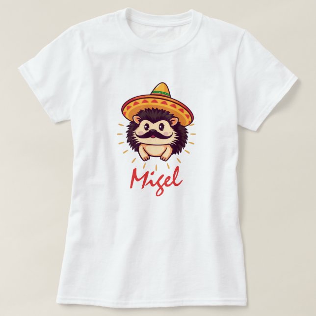 Igel-Migel-Igel T-Shirt (Design vorne)