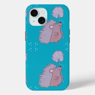 Igel mit Löwenzahn Niedliche Volkskunst Natur Case-Mate iPhone Hülle