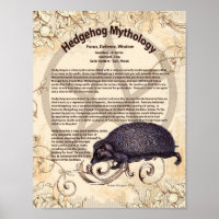 IGEL MYTHOLOGY POSTER