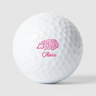 Igel Niedlich Adorable Hübsch Pink Golf Ball