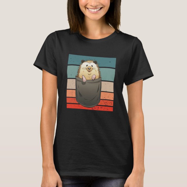 Igel niedlich T-Shirt (Vorderseite)