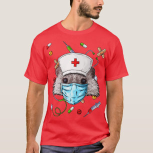 Igel Nurse RN Funny ER Krankenschule Graduati T-Shirt