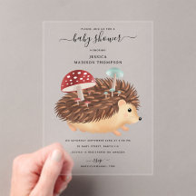 Igel-Pilz-Wald-Lustige-Baby-Party