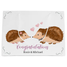 Igel romantische Hochzeit oder Verlobung