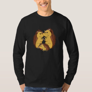 Igel Säugetier Wildtier Tierfamilie T-Shirt