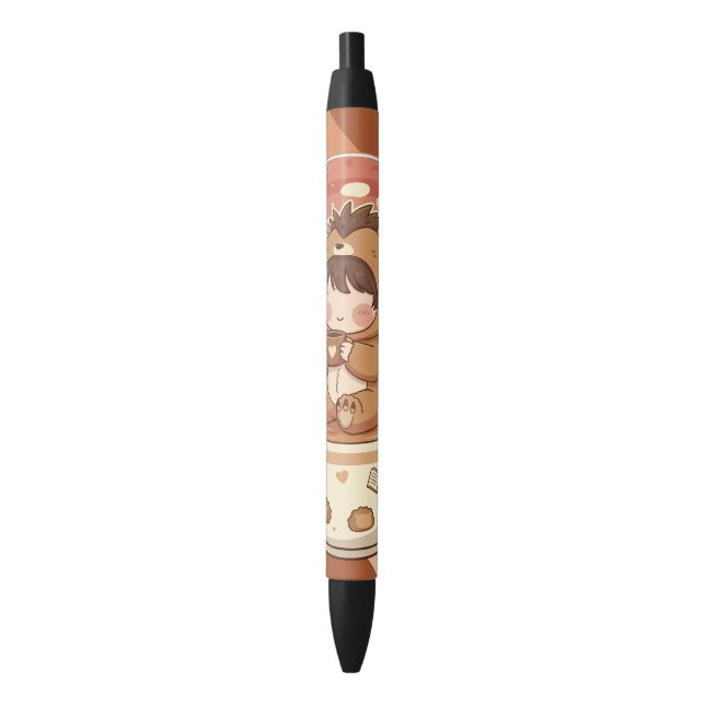 Igel-Schreibtischstift Kugelschreiber (Vorderseite Vertikal)