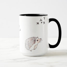 Igel sehnt sich Tasse