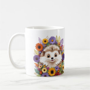 Igel spielerisch Adorable Fun Tierfarben Cool Kaffeetasse
