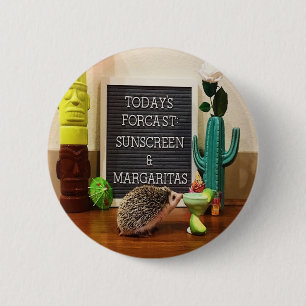 Igel Sunscreen und Margaritas Button