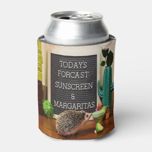 Igel Sunscreen und Margaritas Dosenkühler