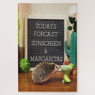 Igel Sunscreen und Margaritas Puzzle