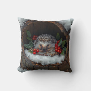 Igel süße Winterfreude Kissen