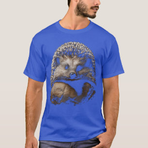 Igel Tier Motiv Kunst Junge T-Shirt