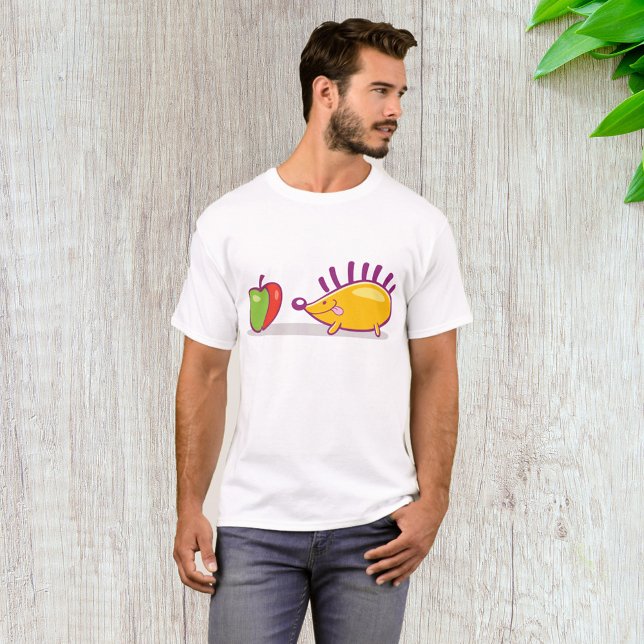 Igel und Apfel T-Shirt (Von Creator hochgeladen)