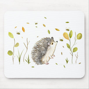 Igel- und BienenMaus-Pad Mousepad