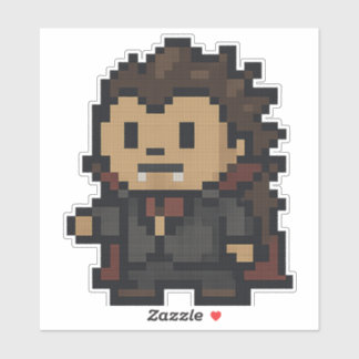 Igel Vampir 6x6 Aufkleber