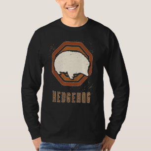 Igel Vintage Retro Klassisches Tier Liebe T-Shirt