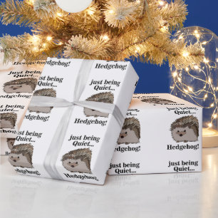 Igel Waldtier Geburtstagsfeier Geschenkpapier